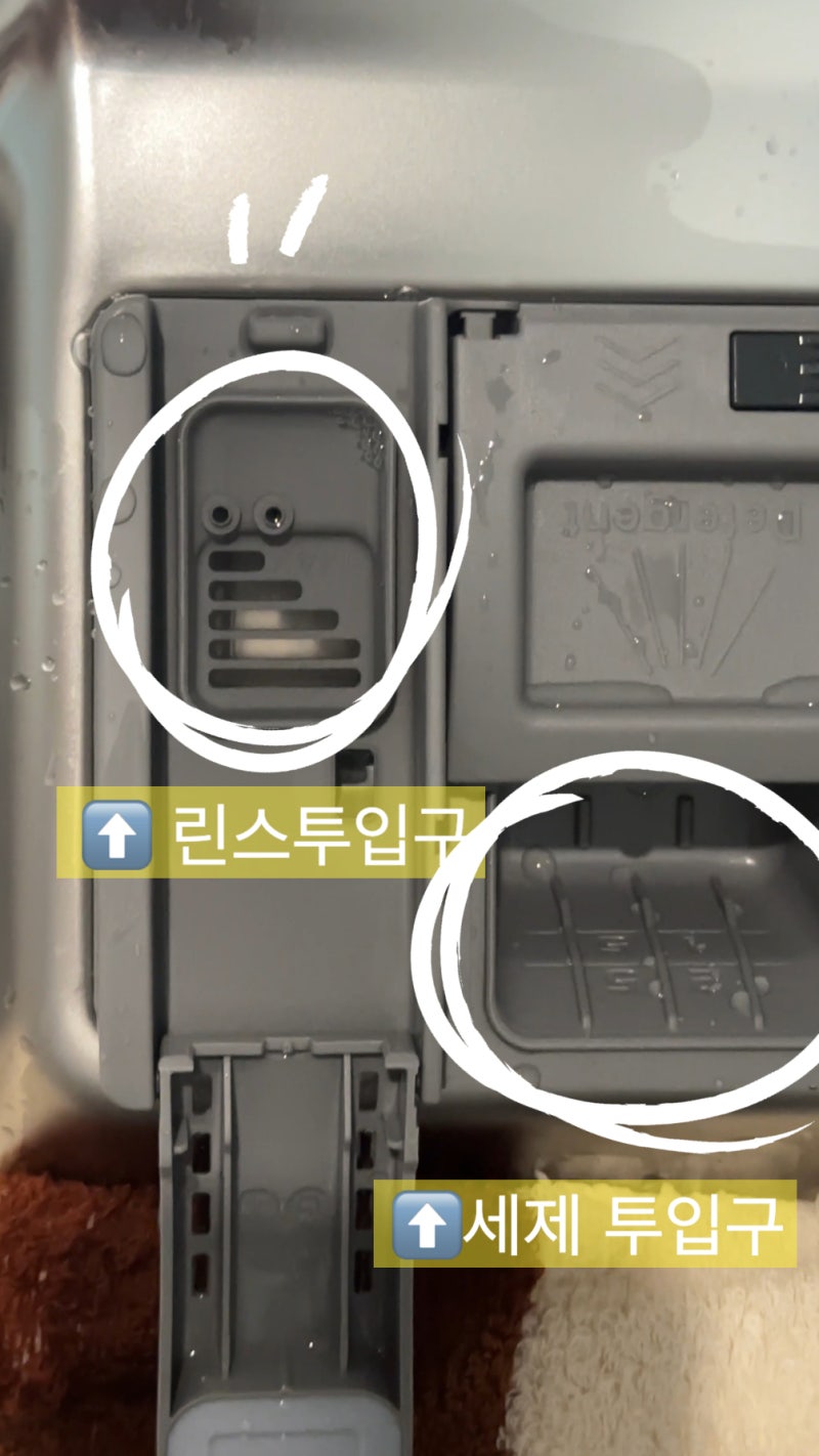 [알아봐따] LG 식세기 린스통에 세제 넣었을 때 대처법