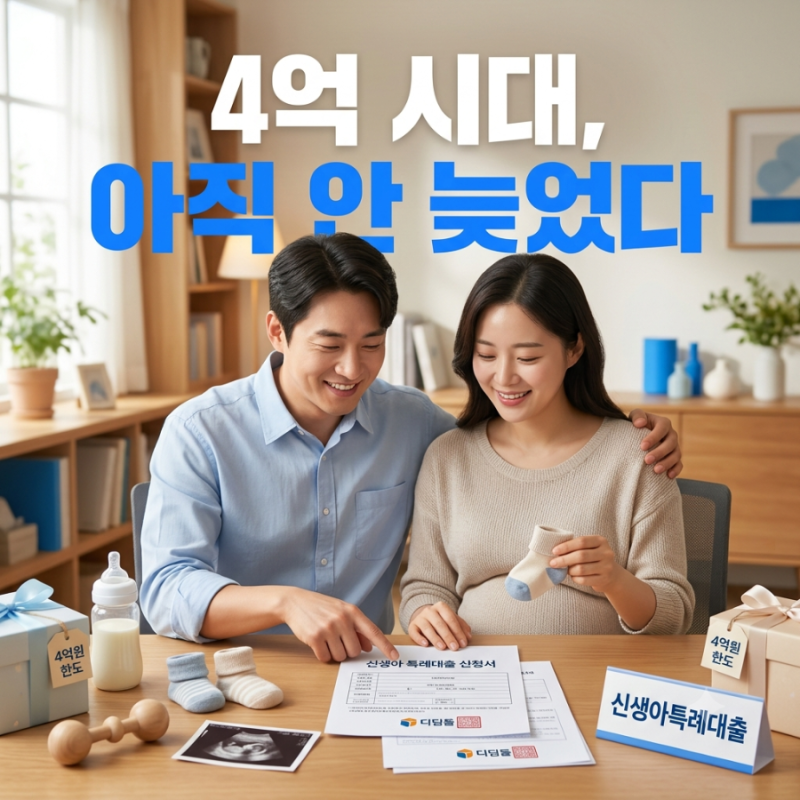 신생아 특례대출 한도 축소 소식 직장인 아직 늦지 않았다