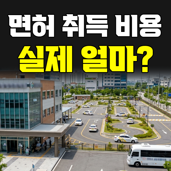 남동구 운전면허학원 비용 실제 얼마? 수강료 전액 공개합니다