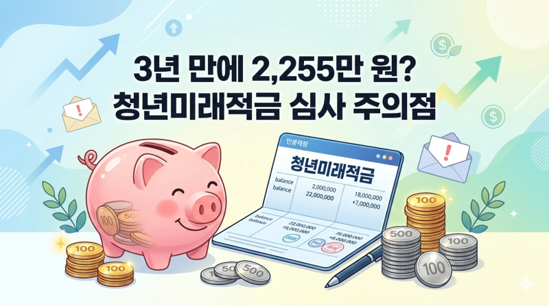 청년미래 적금 자격 심사 기간 주의점 2차 신청 일정 미리 보기
