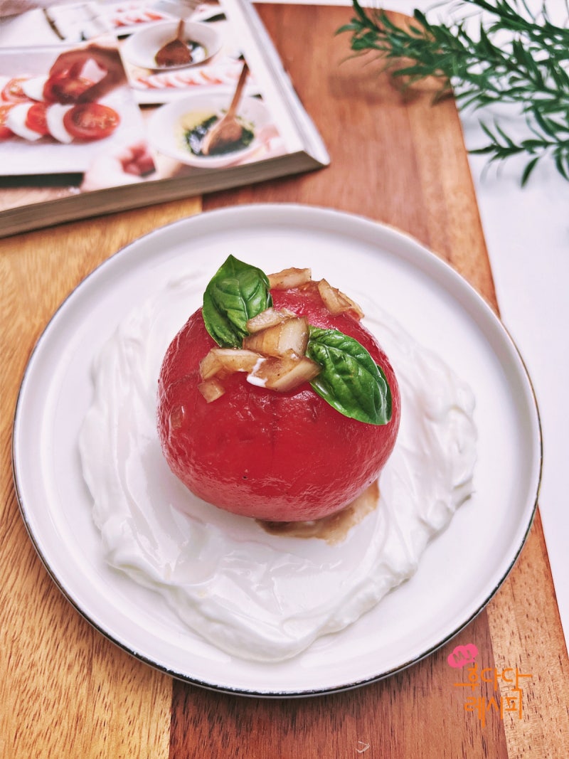 큰 토마토 마리네이드 레시피 보관 7월 제철음식