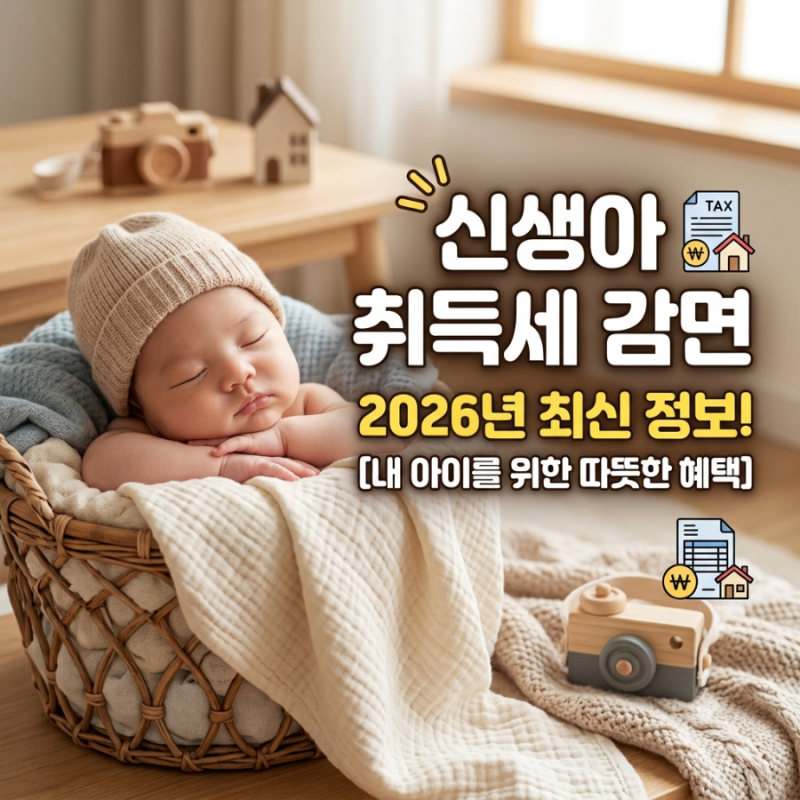 신생아 취득세 감면 550만원 후기 경정청구 서류 환급 언제 공동명의