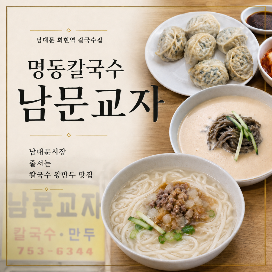 명동칼국수남문교자 사진 1