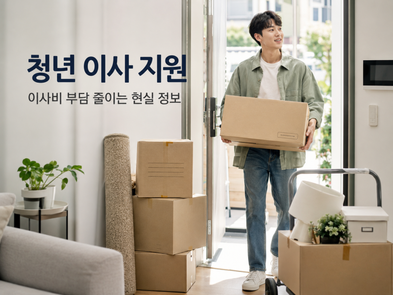 용인시 청년 이사비·중개보수 지원사업, 최대 40만 원 신청방법 정리