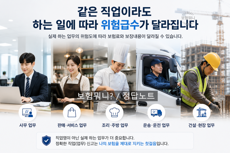 직업 변경 후 보험사에 알려야 하는 이유와 불이익