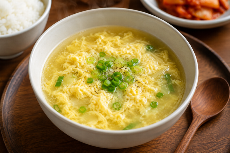 계란국 맛있게 끓이는 법, 10분이면 완성되는 초간단 레시피