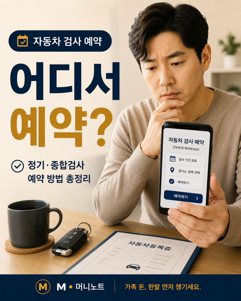 자동차 검사 어디서 예약하나요｜2026 정기검사·종합검사 예약·준비물