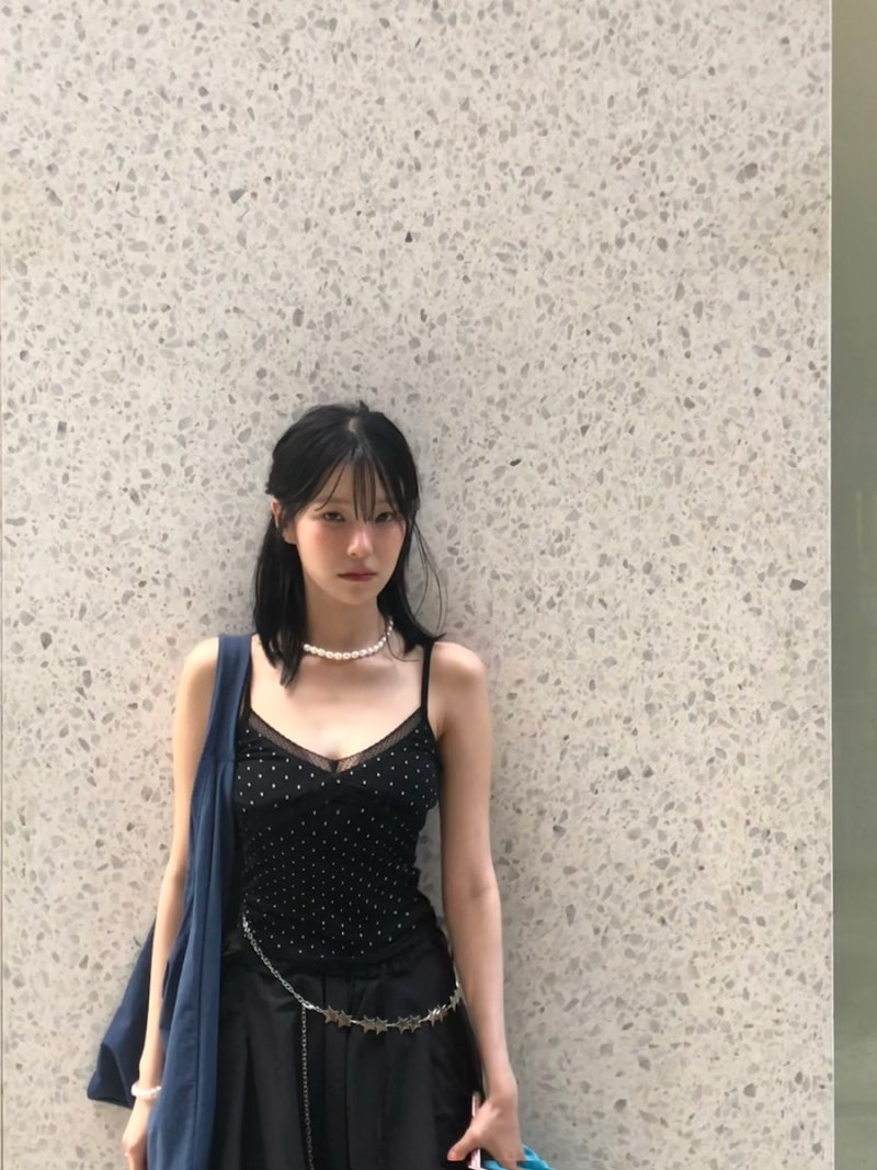 난리난 백지헌 인스타 사복 패션! 여리여리 여친룩 끝판왕 4만원대 슬리브리스 정보