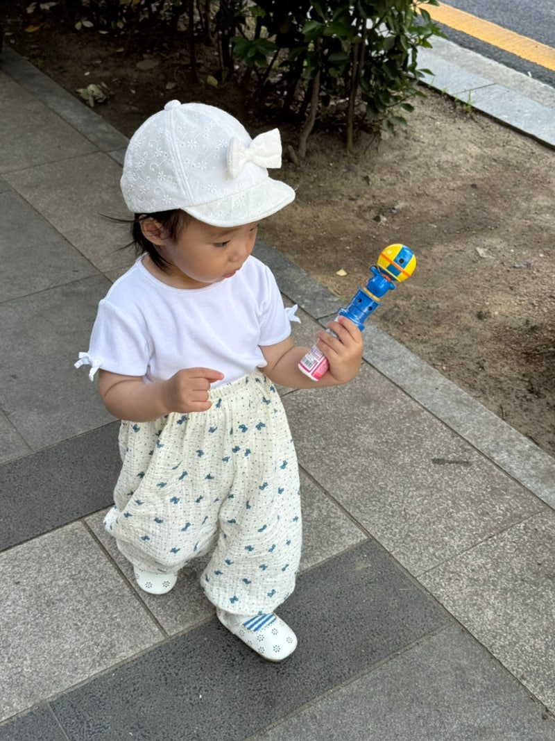 아기 여름 오보기 고쟁이바지 추천 코디 내돈내산