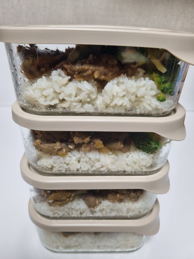 글라스락 내열용기 750ml 2개 세트, 냉동부터 전자레인지까지 가능한 밀폐용기 추천