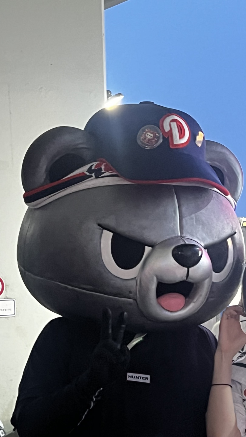 잠실종합운동장잠실야구장 3루 네이비석 325블럭 18열 관람 후기 (시야, 응원, 가격)