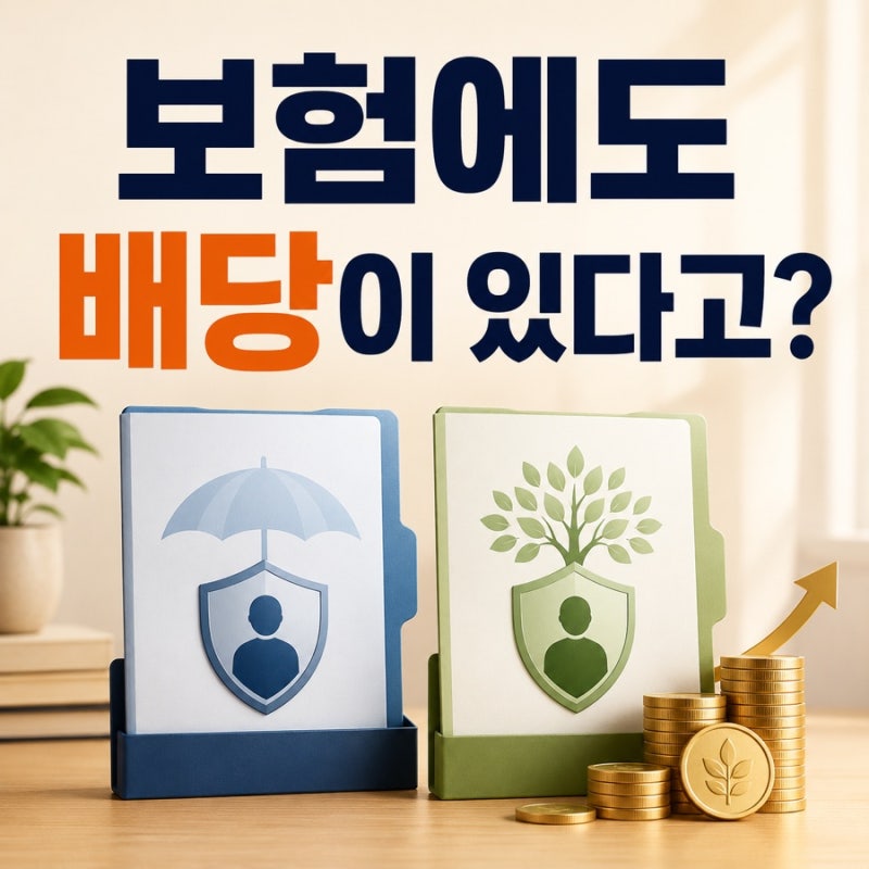 보험에도 배당이 있다? 무배당 보험과 유배당 보험 차이