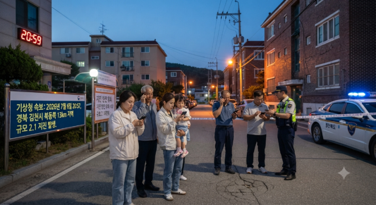 (속보)<b>경북 김천</b>서 규모 <b>2.1 지진</b> 발생… "안전 유의 당부"