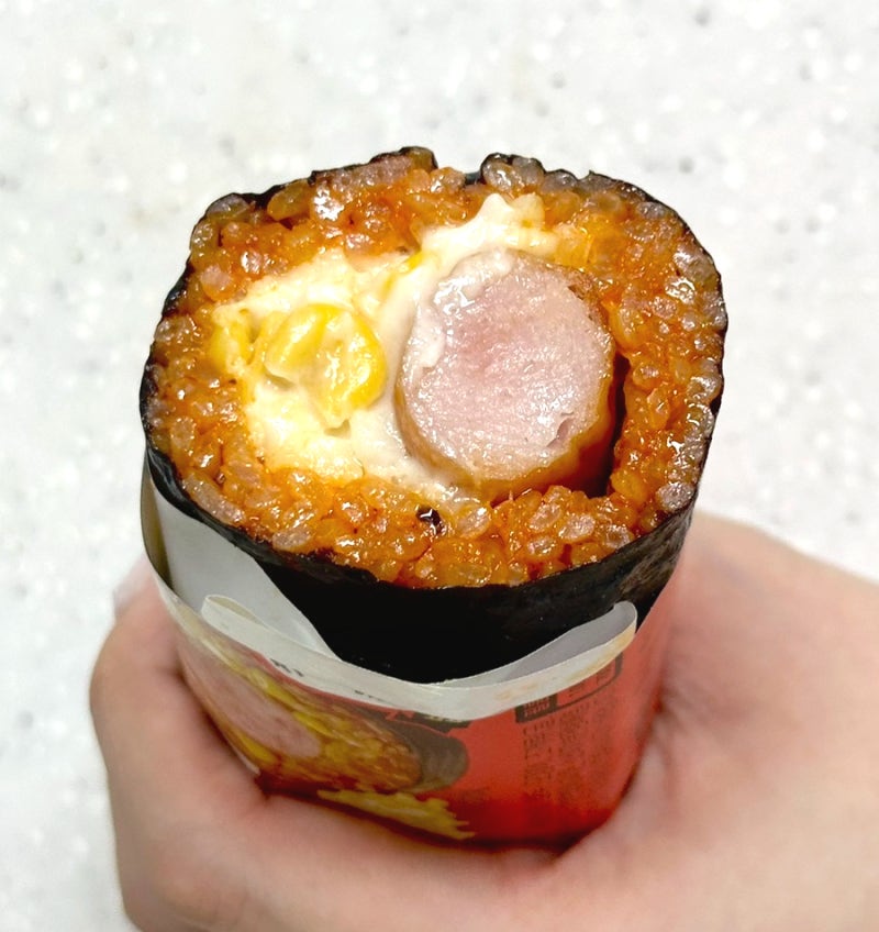 세븐일레븐 김밥 추천, 10번 넘게 재구매한 불닭치즈소세지김밥 내돈내산