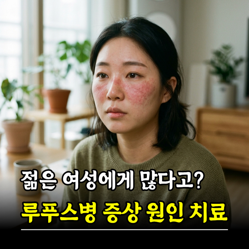 젊은 여성에게 많이 생긴다고? 루푸스병 증상 원인 치료