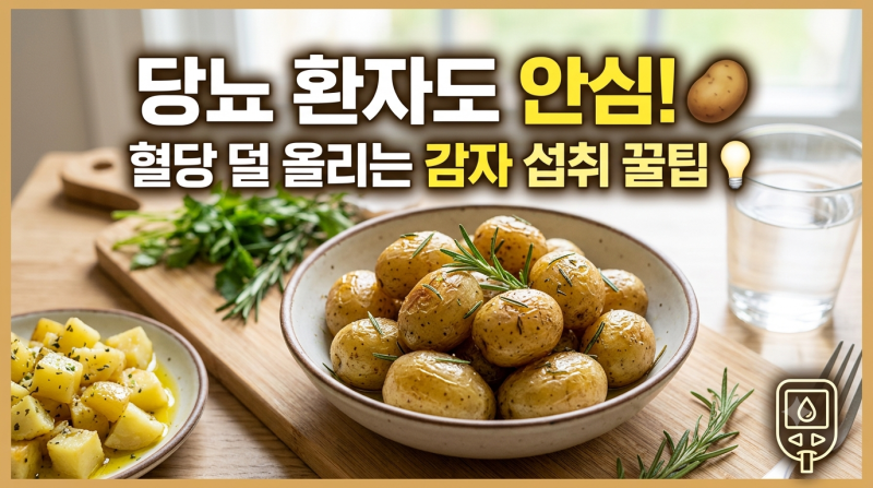 당뇨 환자도 안심하고 먹는 감자 조리법과 혈당 덜 올리는 핵심 포인트