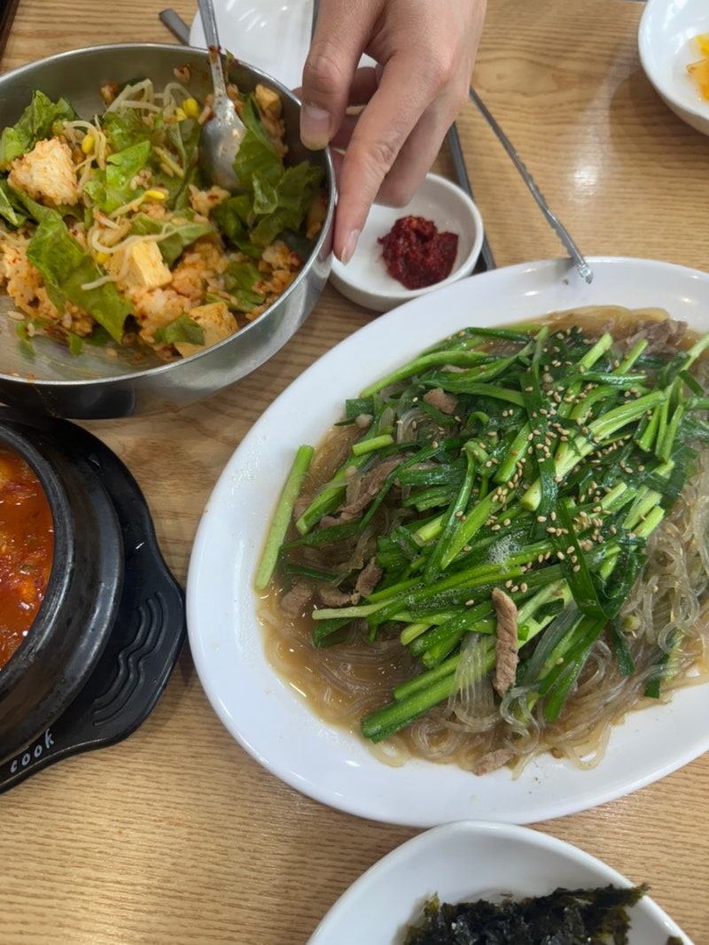 대구 현지인 로컬 맛집부추잡채 메뉴 추천 웨이팅