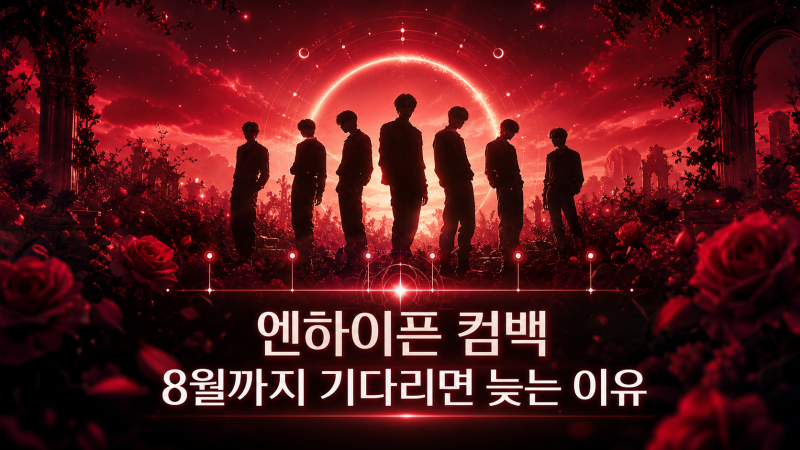 엔하이픈 THE SIN : BLISS 8월 컴백, 발매일보다 먼저 봐야 할 프로모션