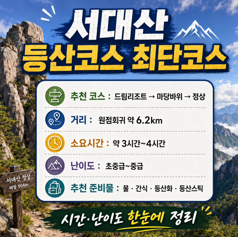 서대산 사진 1