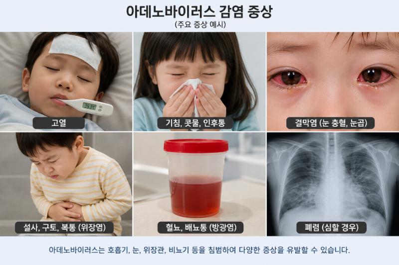 "감기인 줄 알았는데? 열, 기침, 눈병까지?" 아이에게 흔하고 전염력 강한 '아데노바이러스'의....