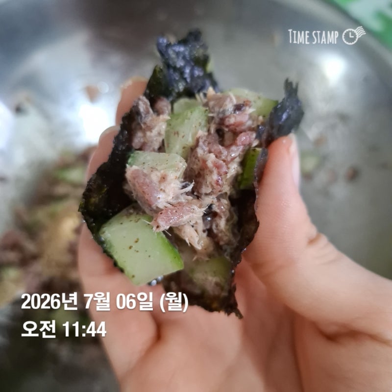 홍진경님 오이김밥 / 들기름, 들깨가루를 더한 오이참치김밥 만들기