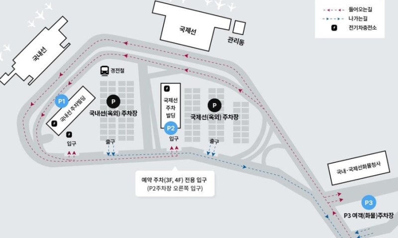 김해공항 주차장 예약종료, 주차팁 주차요금 주차할인대상 실시간주차확인 화물청사p3순환....