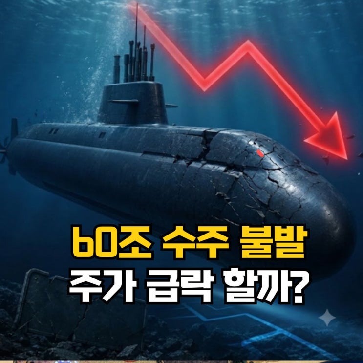 <b>한화오션</b> 캐나다 잠수함 <b>수주 불발</b>? 주가 급락할까? 앞으로가 더... 