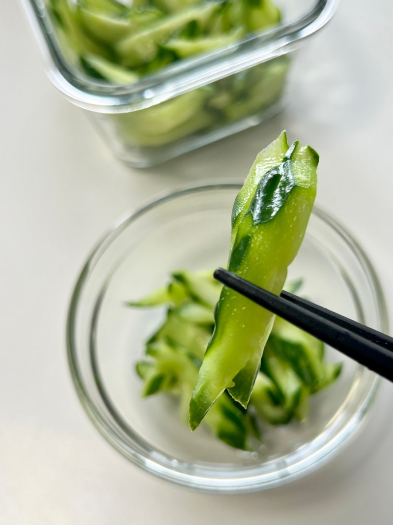 여름철 면요리 치트키! 쫄깃하고 아삭한 냉면 오이 절임 만들기