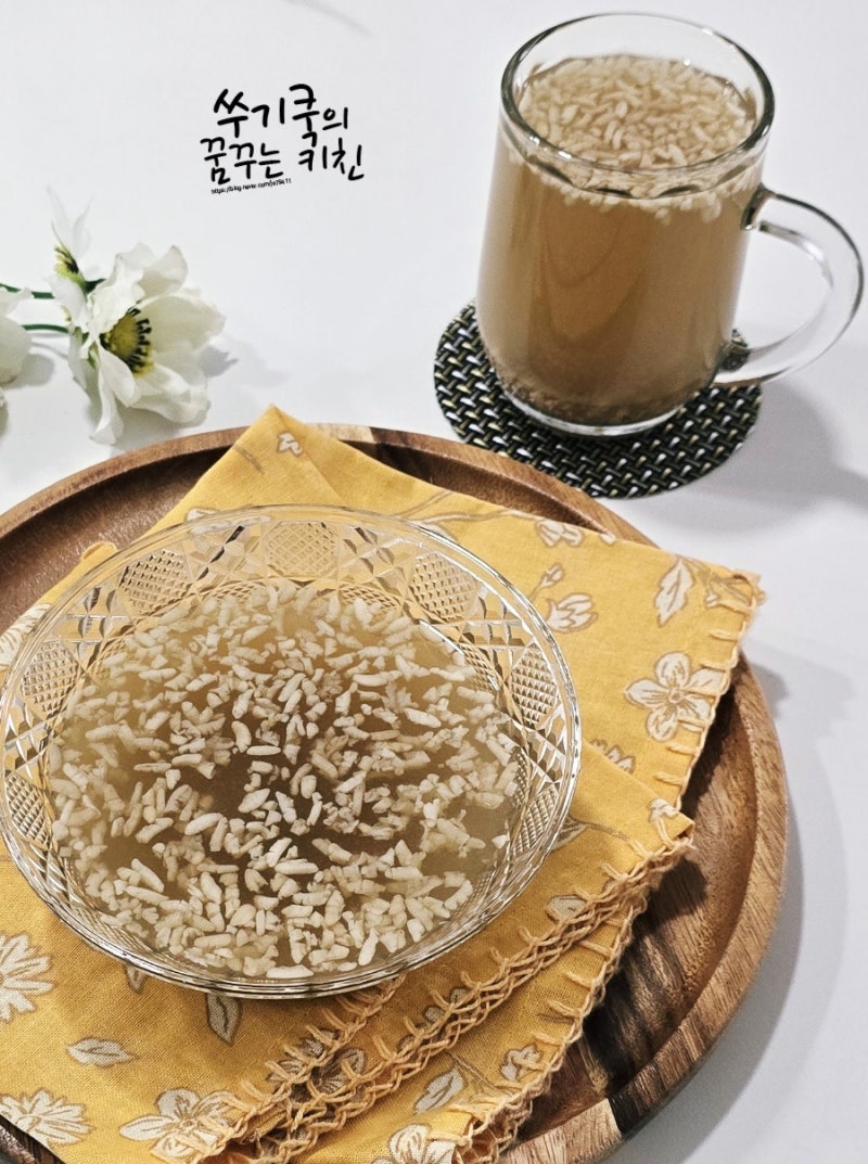 초간단 엿기름 티백 식혜 만드는 법 실패 없이 만드는 집 식혜