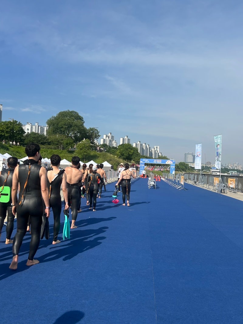 한강 쉬엄쉬엄 3종 경기! 첫 완주 후기 (수영, 사이클, 러닝 구간별 꿀팁)