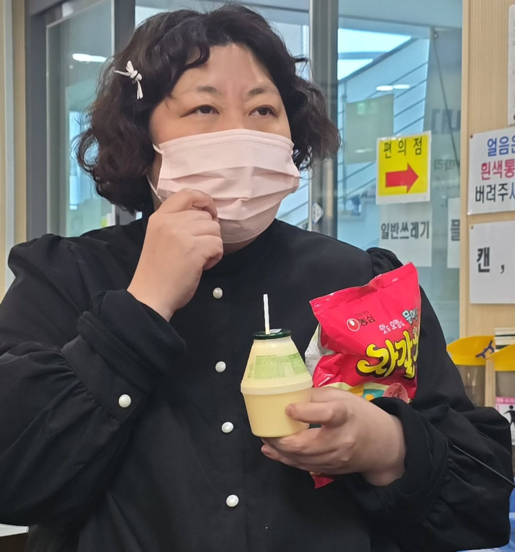 신기루, 모친상 중 상복 3XL 사이즈 안맞아 유민상 바지 입어 프로필