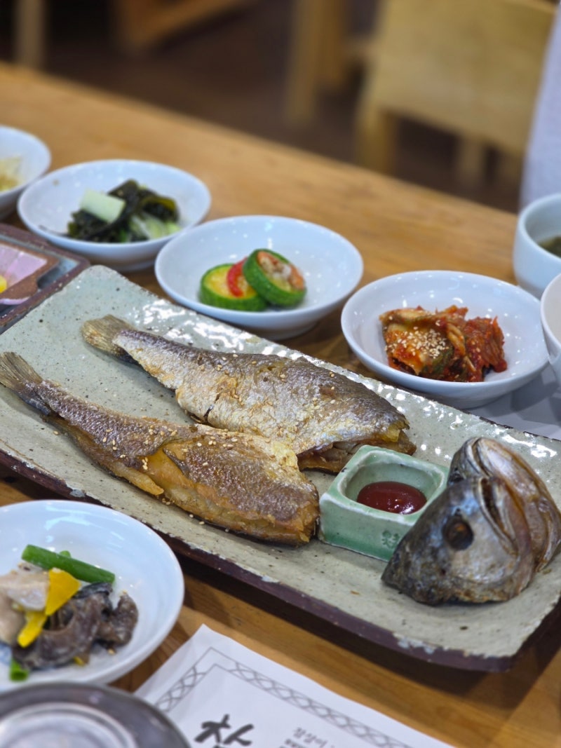 부모님 모시고 가기 딱 좋은 순천가곡동맛집 '참살이촌' 보리굴비 정식