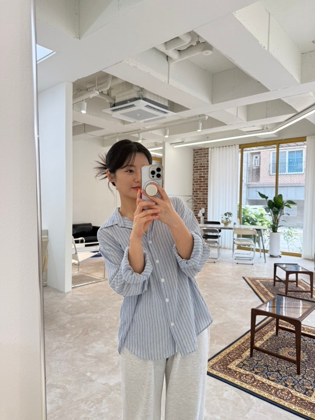 여름 살안타템 추천 : 라룸 [by LAROOM｜오늘출발] 보트ST셔츠 / 지그재그 여름셔츠 추천