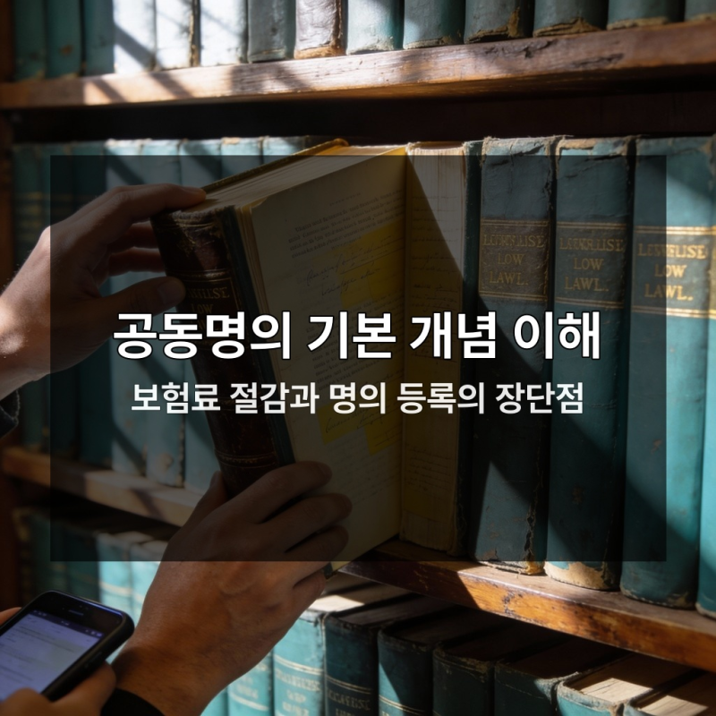 자동차 공동명의 99대1 안 하면 폭탄 세금 피하기 어렵다