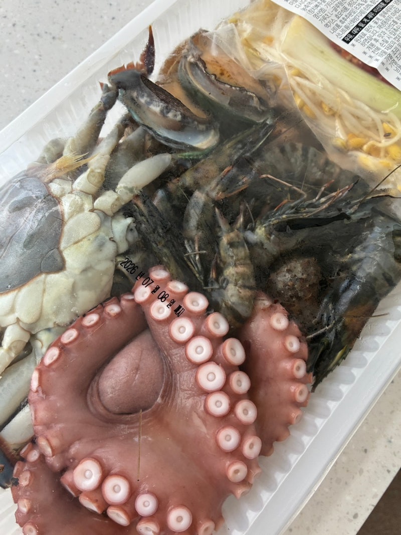 [식품] 문어 한마리가 통째로 들어있는 코스트코 문어해물탕 밀키트