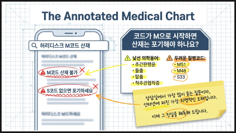 [산재승인] MRI에서 또다른 허리 진단명 [추간판팽윤, 추간판돌출, 추간판탈출, 척추관협착....