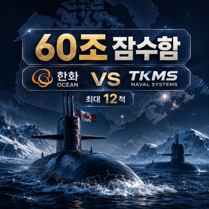 <b>캐나다</b> 잠수함 사업 한화오션과 <b>TKMS</b>가 겨루는 진짜 조건