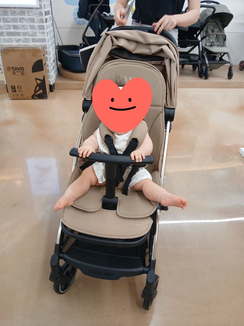 9개월,, 드디어 휴대용 유모차 구입!!(와이업 지니에스3)