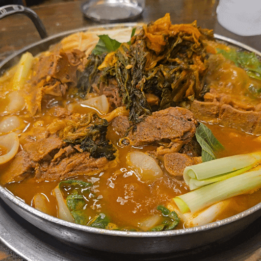 [천안/쌍용동] 24시간 영업하는 해장술 하러 가기 좋은 뼈전골 맛집 " 일대일뼈찜대감자탕 "