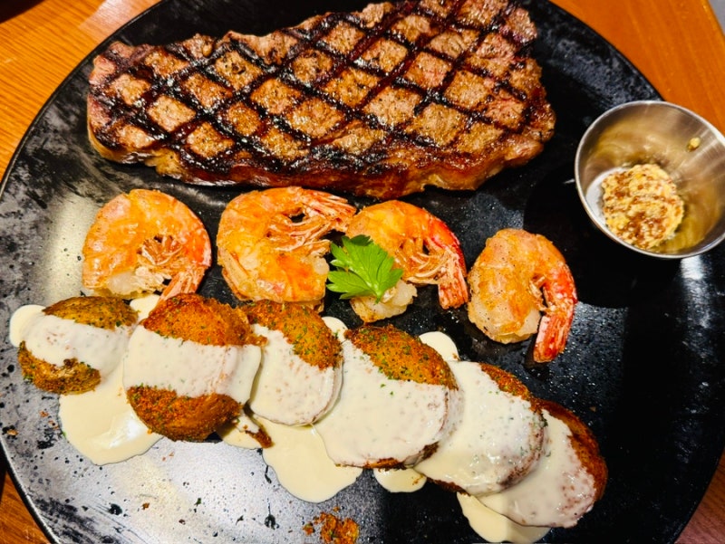 기흥롯데아울렛 맛집 아웃백스테이크하우스 기흥롯데아울렛점 블랙라벨 셰프 에디션 커플....