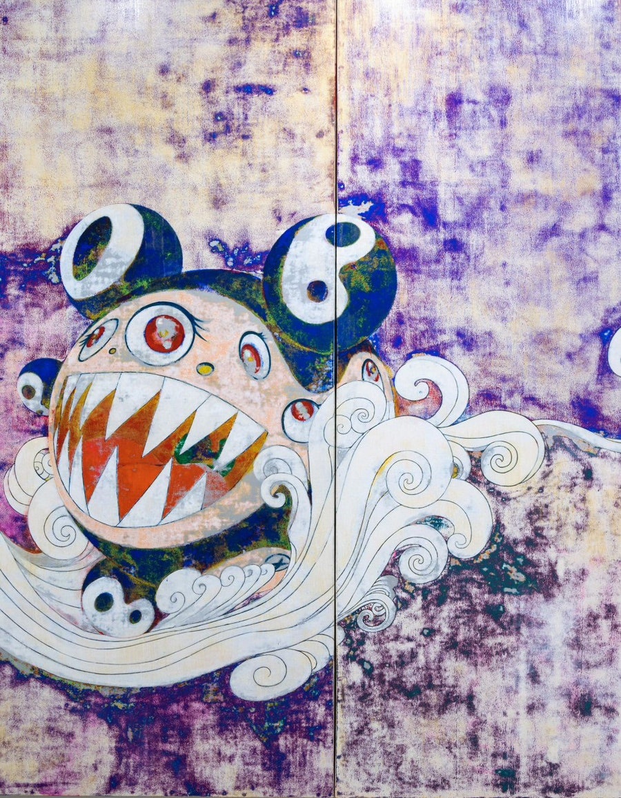 무라카미 타카시(Murakami Takashi)_ 납작한 세상에 웃는 꽃 원자폭탄을 던진 오타쿠 예술가 (1962)