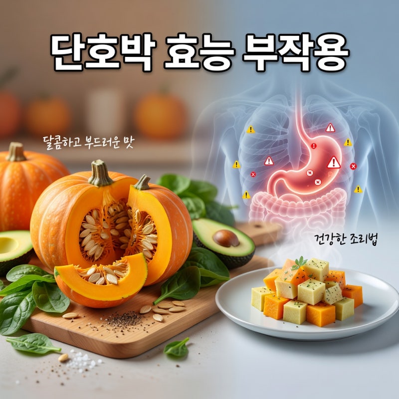 단호박 효능 부작용