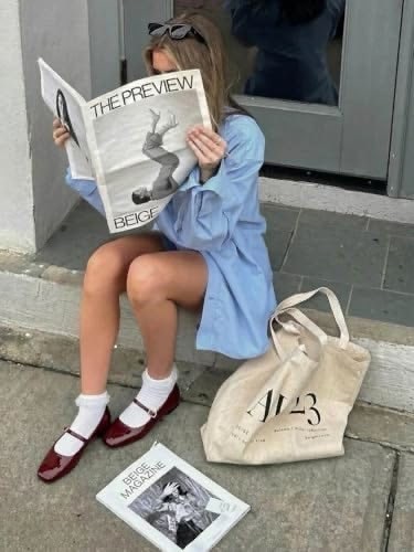 메리제인 슈즈 코디 추천, 여성스럽고 세련된 여름 데일리룩 스타일링
