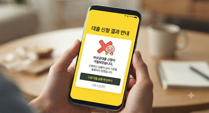 카카오톡 비상금대출 거절 사유와 현명한 대안 방법 정리