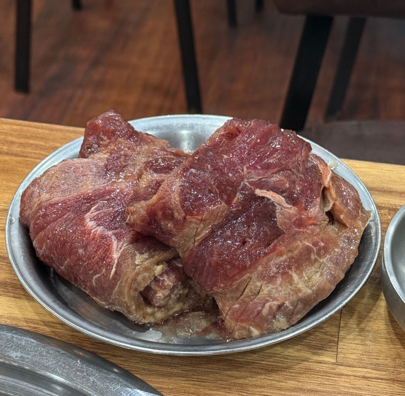청학리 태능숯불갈비 본점 돼지갈비 소갈비