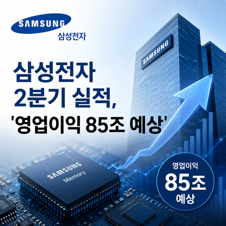 <b>삼성전자 2분기</b> 실적, '영업이익 85조 예상' 역대 <b>최대</b> 실적 기대