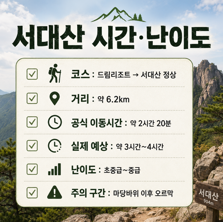 서대산 사진 3