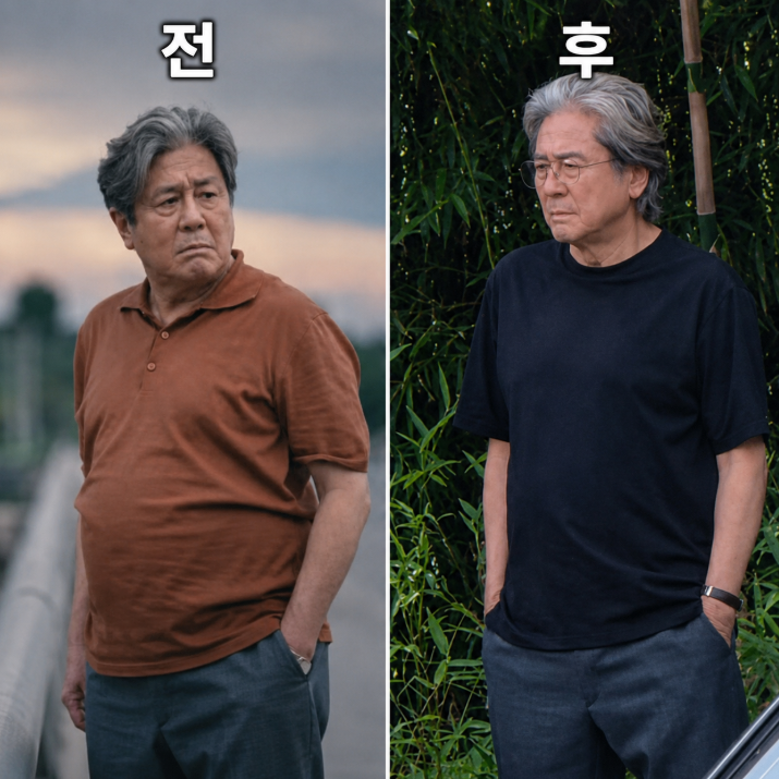 “60대에도 이렇게 빠진다고?” 최민식 몰라보게 빠진 살, 관리법 공개
