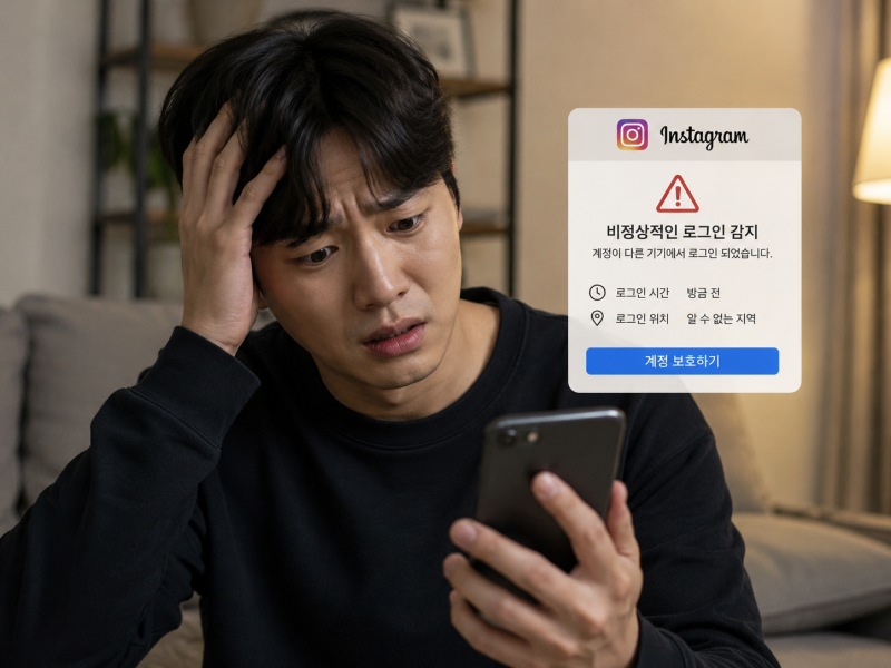 인스타그램 해킹당했을때 대처 방법
