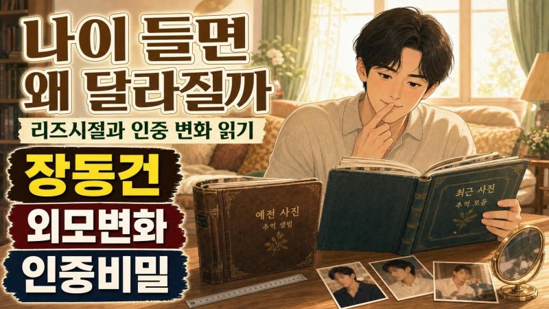 장동건 근황으로 보는 리즈시절 외모 변화와 인중 노화, 왜 더 길어 보일까?